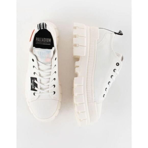 PALLADIUM Revolt Lo-Tx Womens Shoes in White Size US 6 - Picture 2 of 8